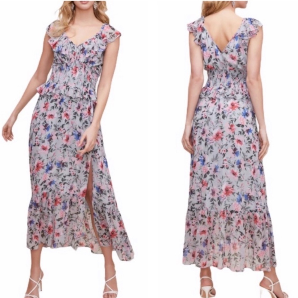 Floral ASTR midi sundress